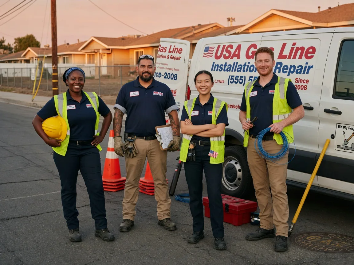 Gas Line Installation company in Brocton, IL