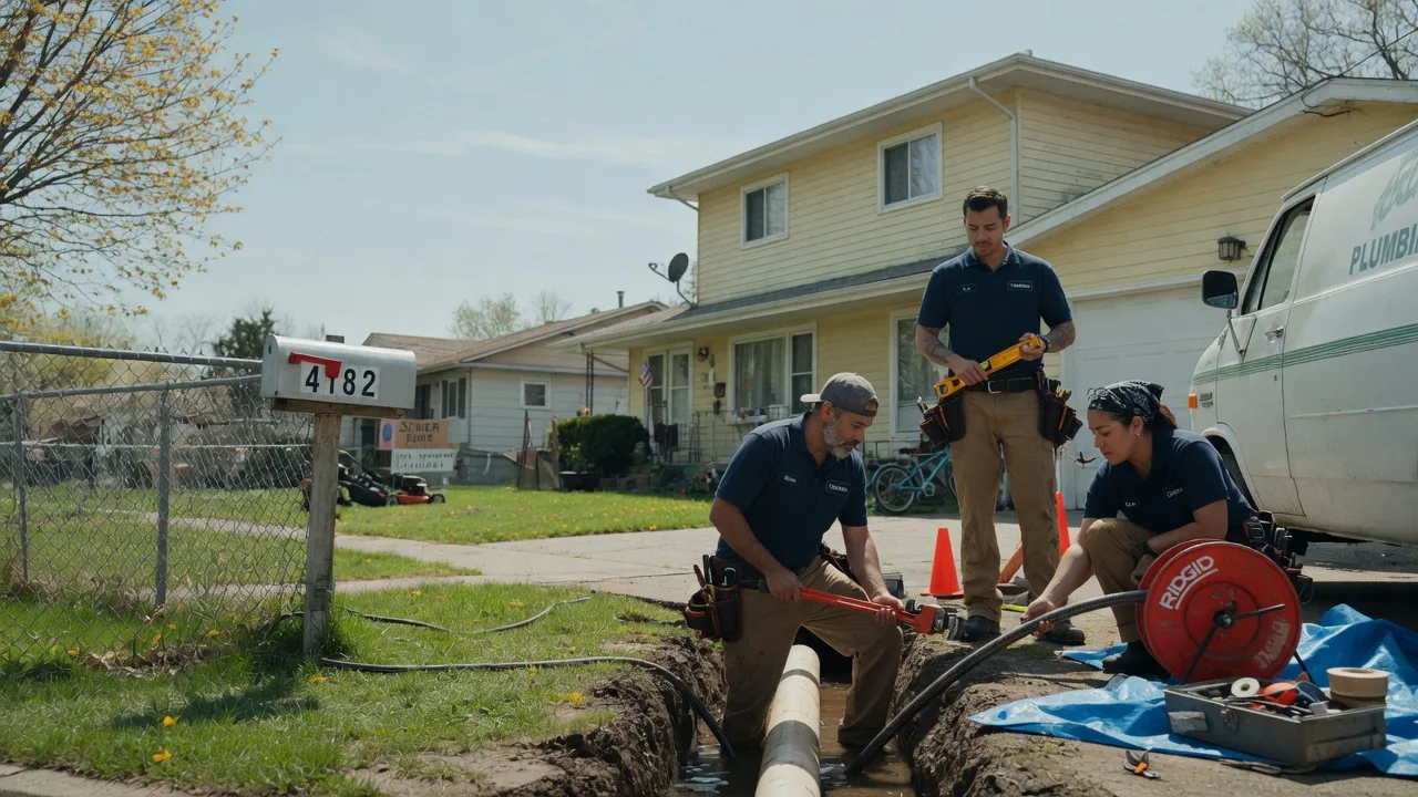 Gas Line Repair in Brocton, IL near me